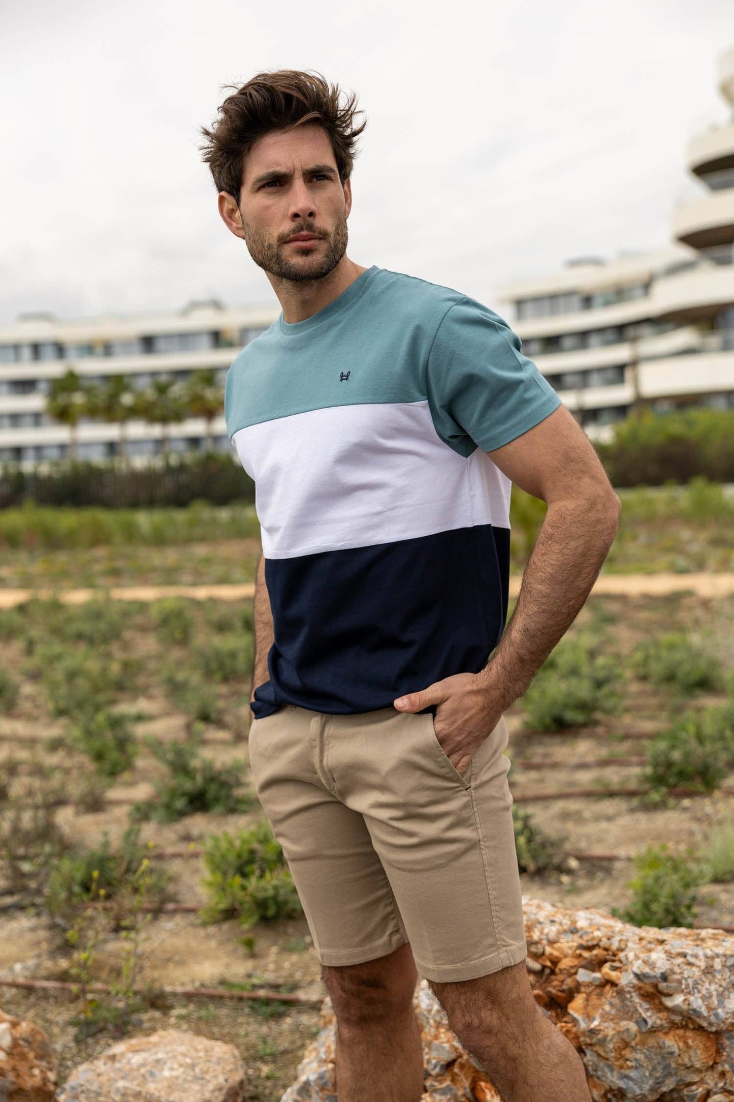 Driekleurig Kers T-shirt | Egypte: Kers / S