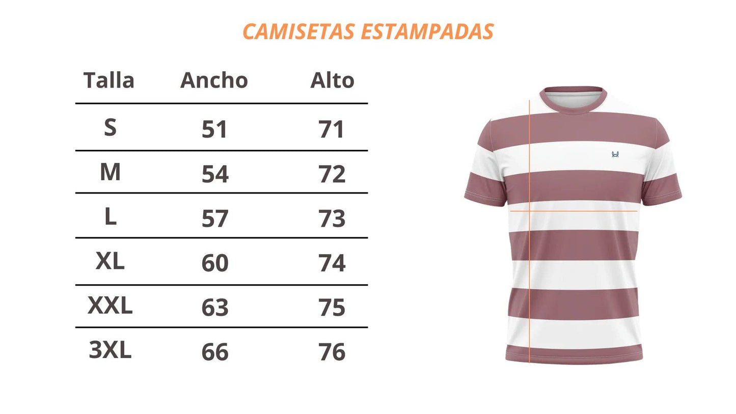 Bedrukte turkooisblauwe T-shirt | Ibiza: M