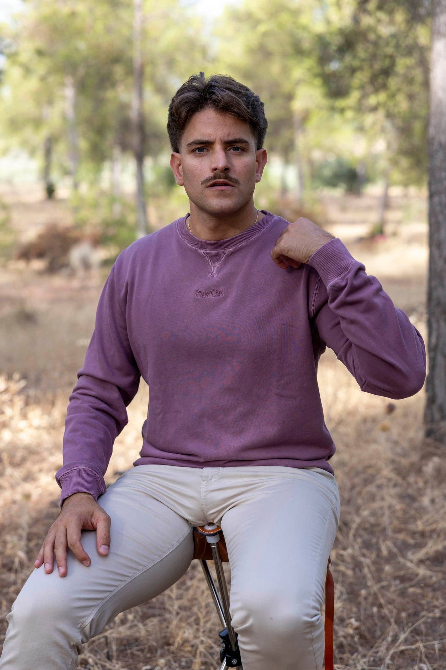 Bordeaux Gewassen Sweatshirt | Palermo