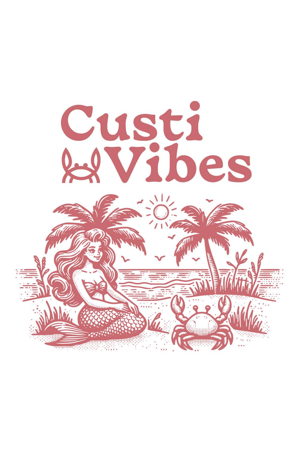 Wit Bordeaux Print T-shirt | Vibes: XXL