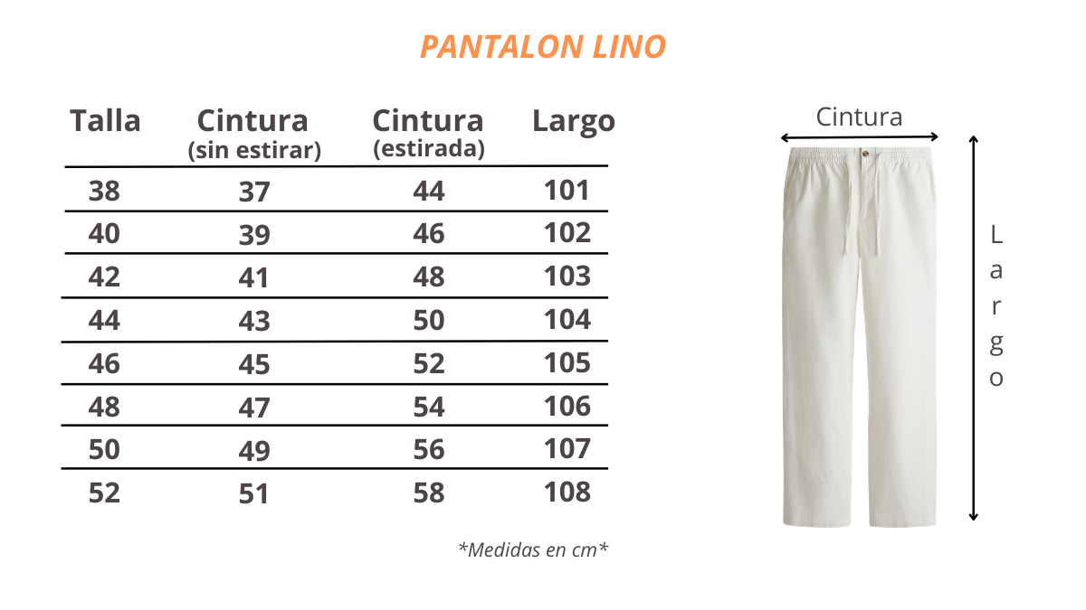 Beige linnen pantalon met plooien: 38