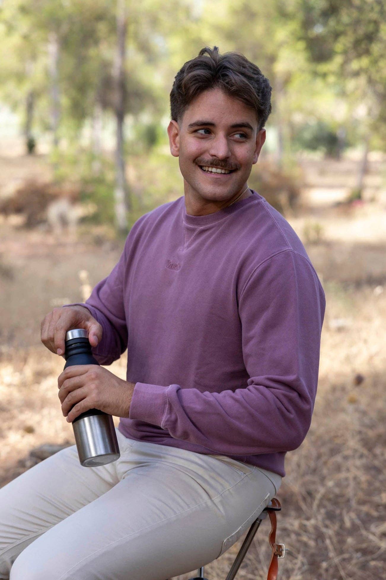 Bordeaux Gewassen Sweatshirt | Palermo