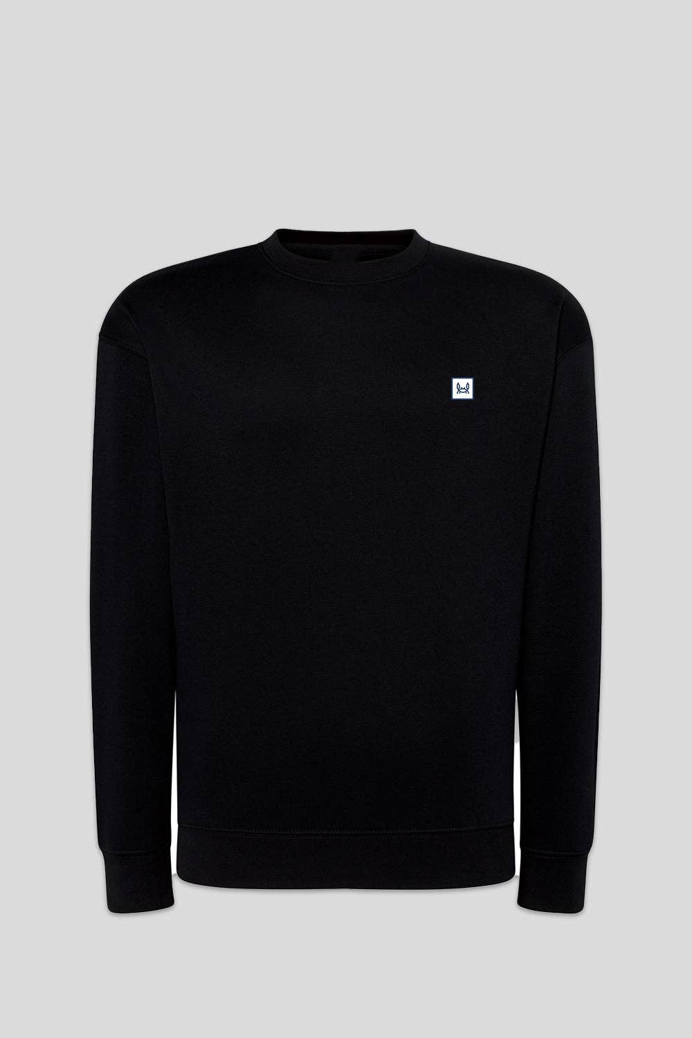 Navy sweatshirt zwart