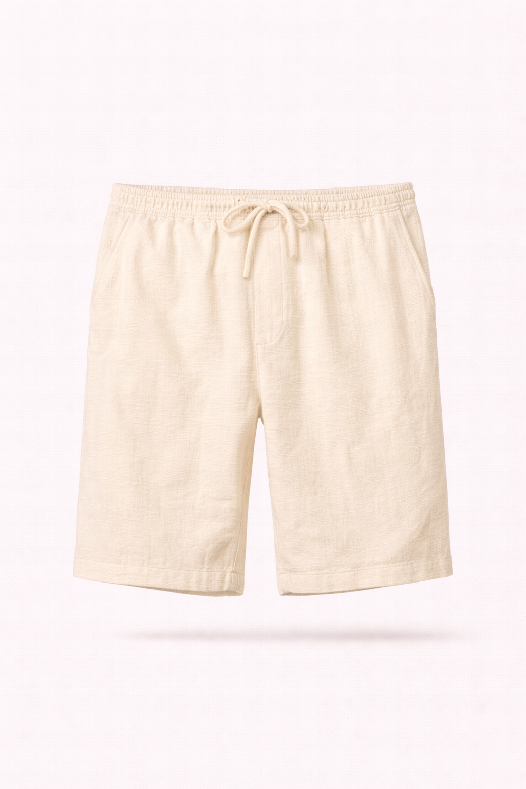 Bermudashort beige | Dobby