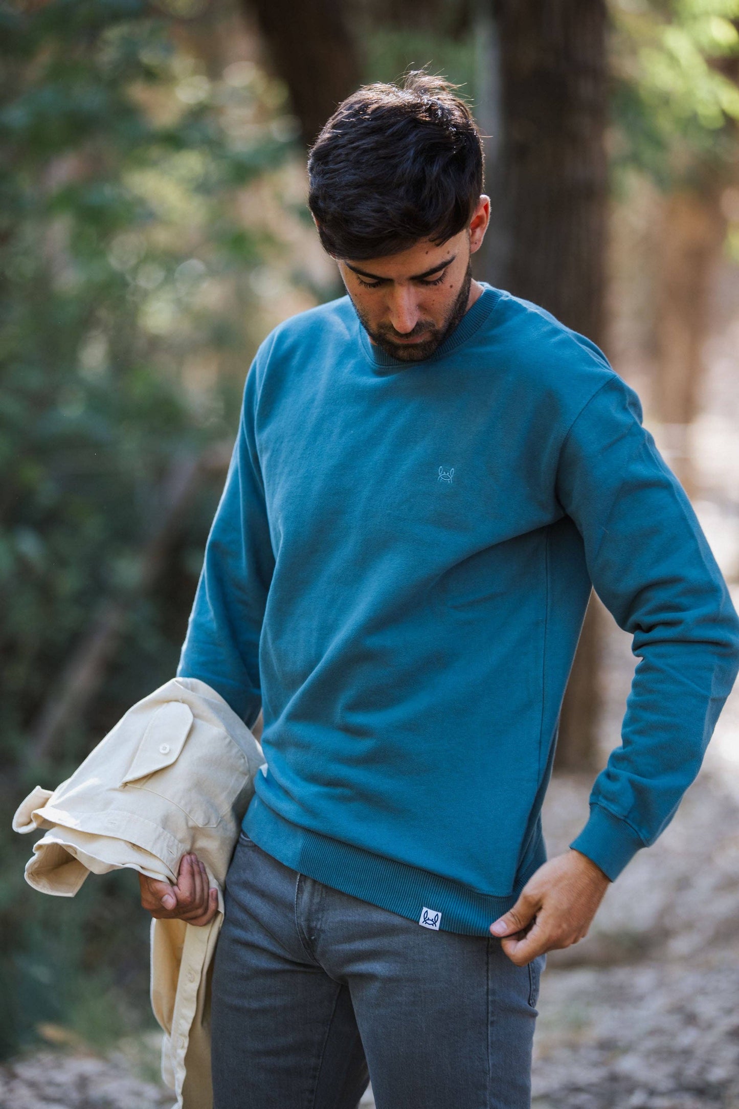 Sweatshirt van Basic Steel