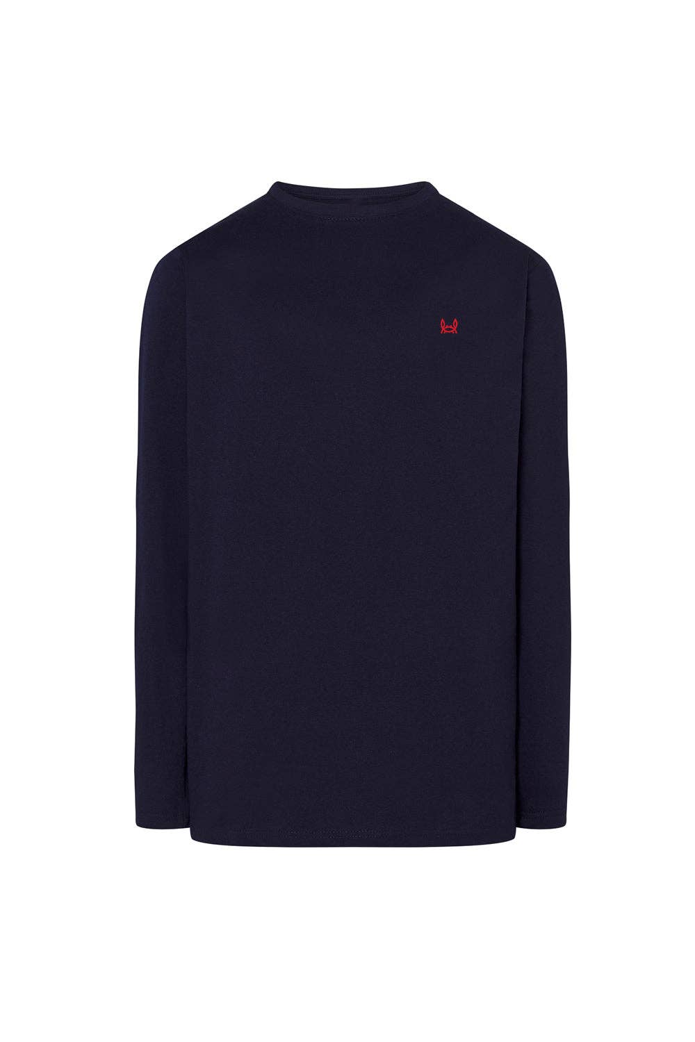 Donkerblauw Langarmshirt: Marine / M