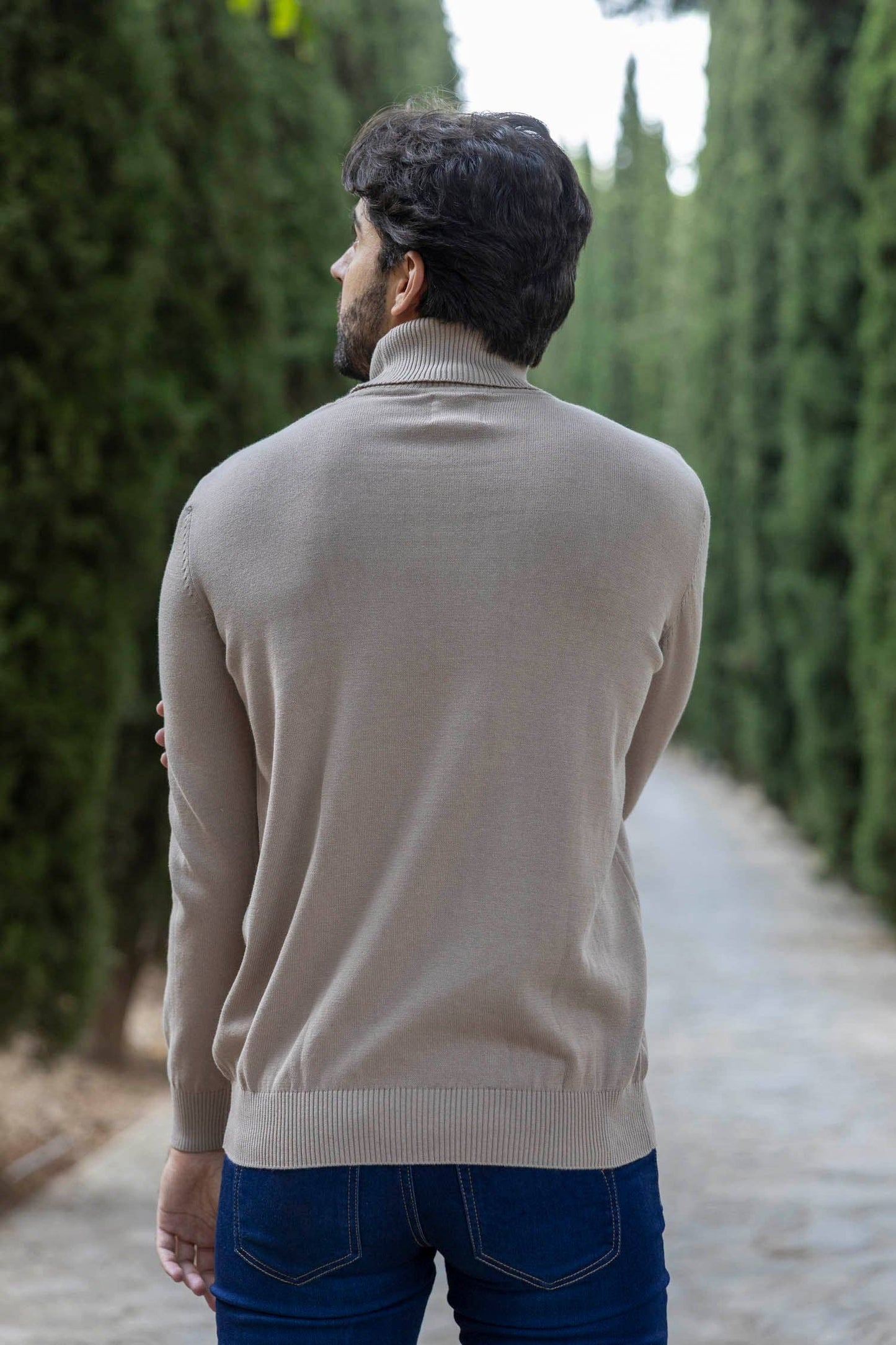 Beige coltrui