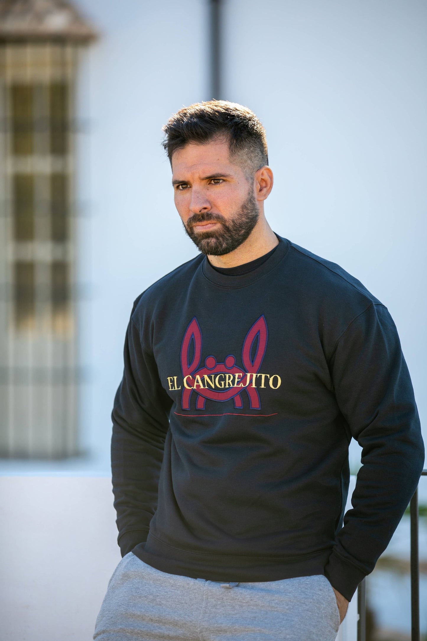 Sweatshirt Cangrejito Zwart