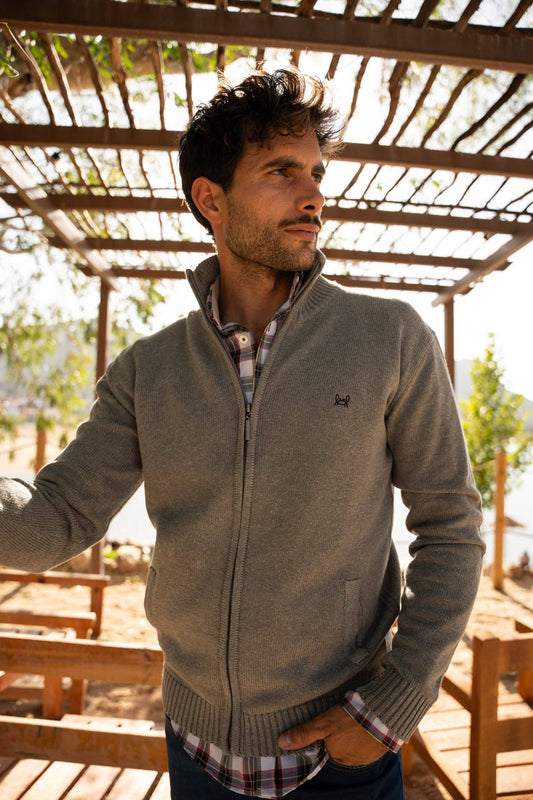 Rebeca Grijze ritssluiting