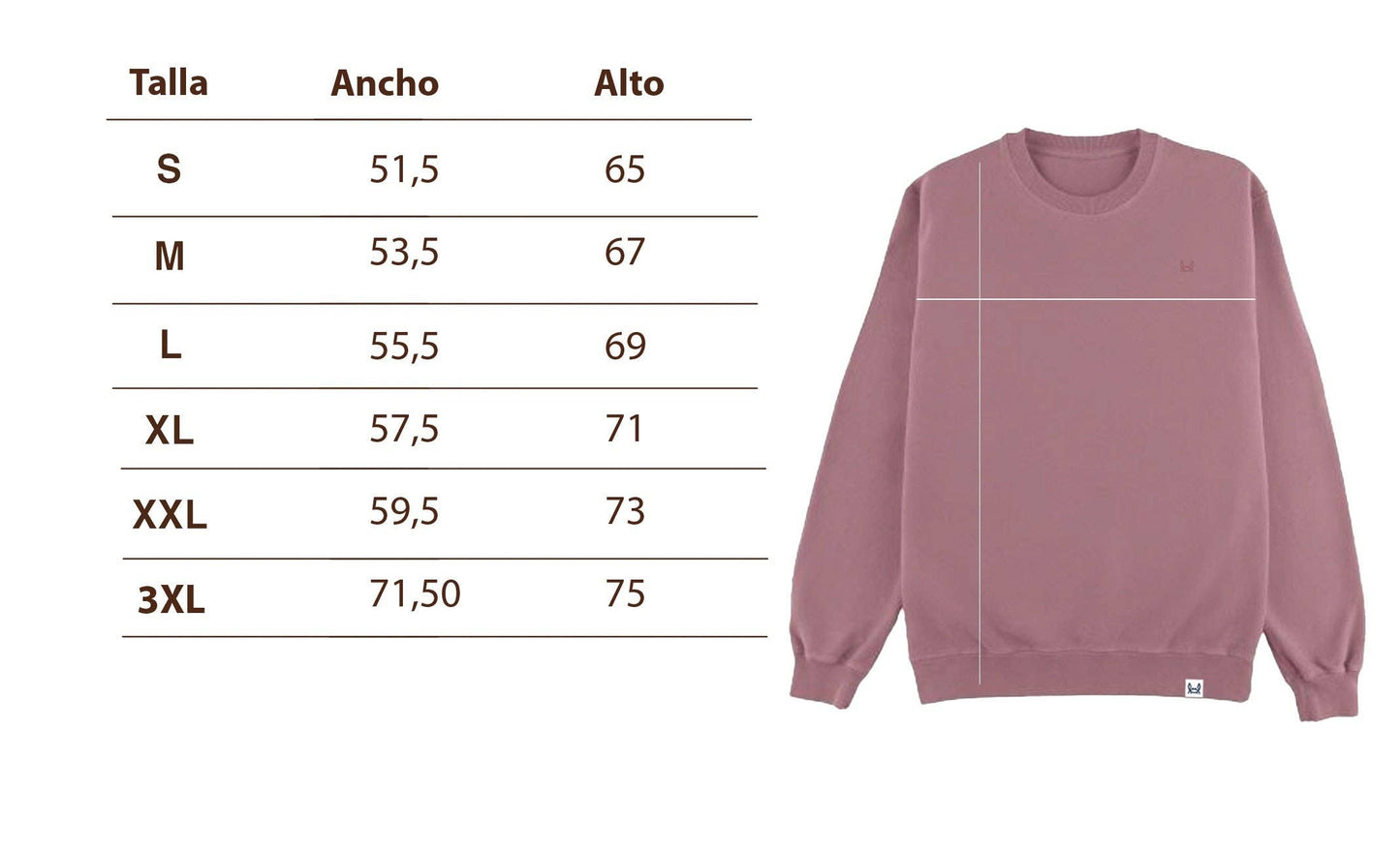 Basic Sweatshirt Bordeaux