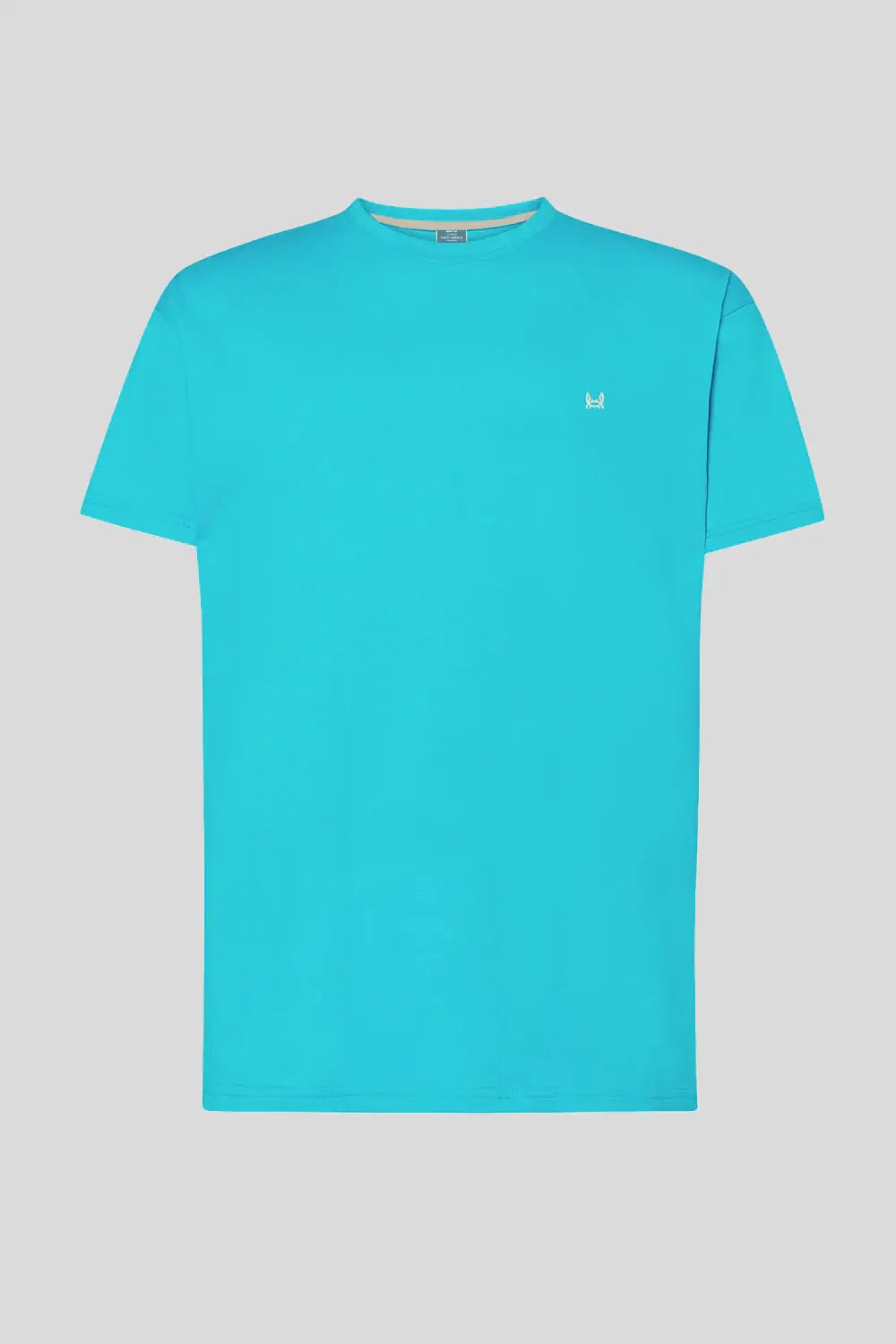 Turkoois basic t-shirt