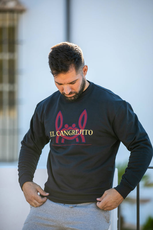 Sweatshirt Cangrejito Zwart