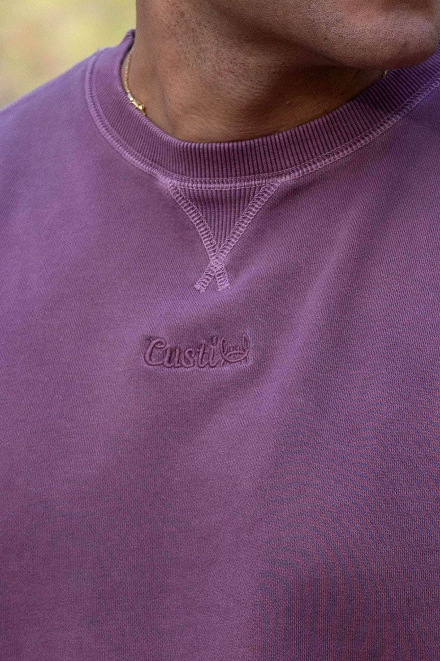 Bordeaux Gewassen Sweatshirt | Palermo