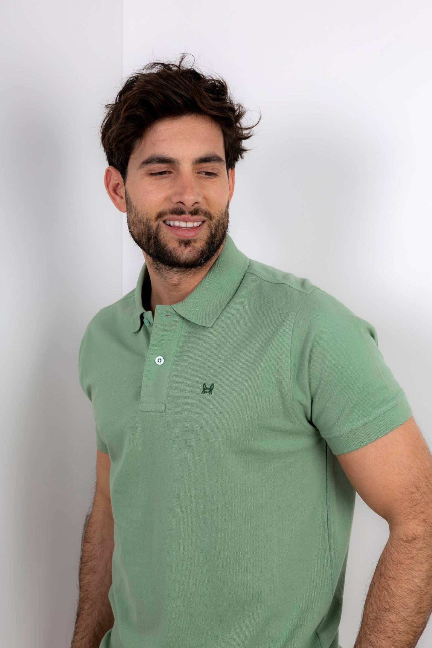 Groen Basis Poloshirt