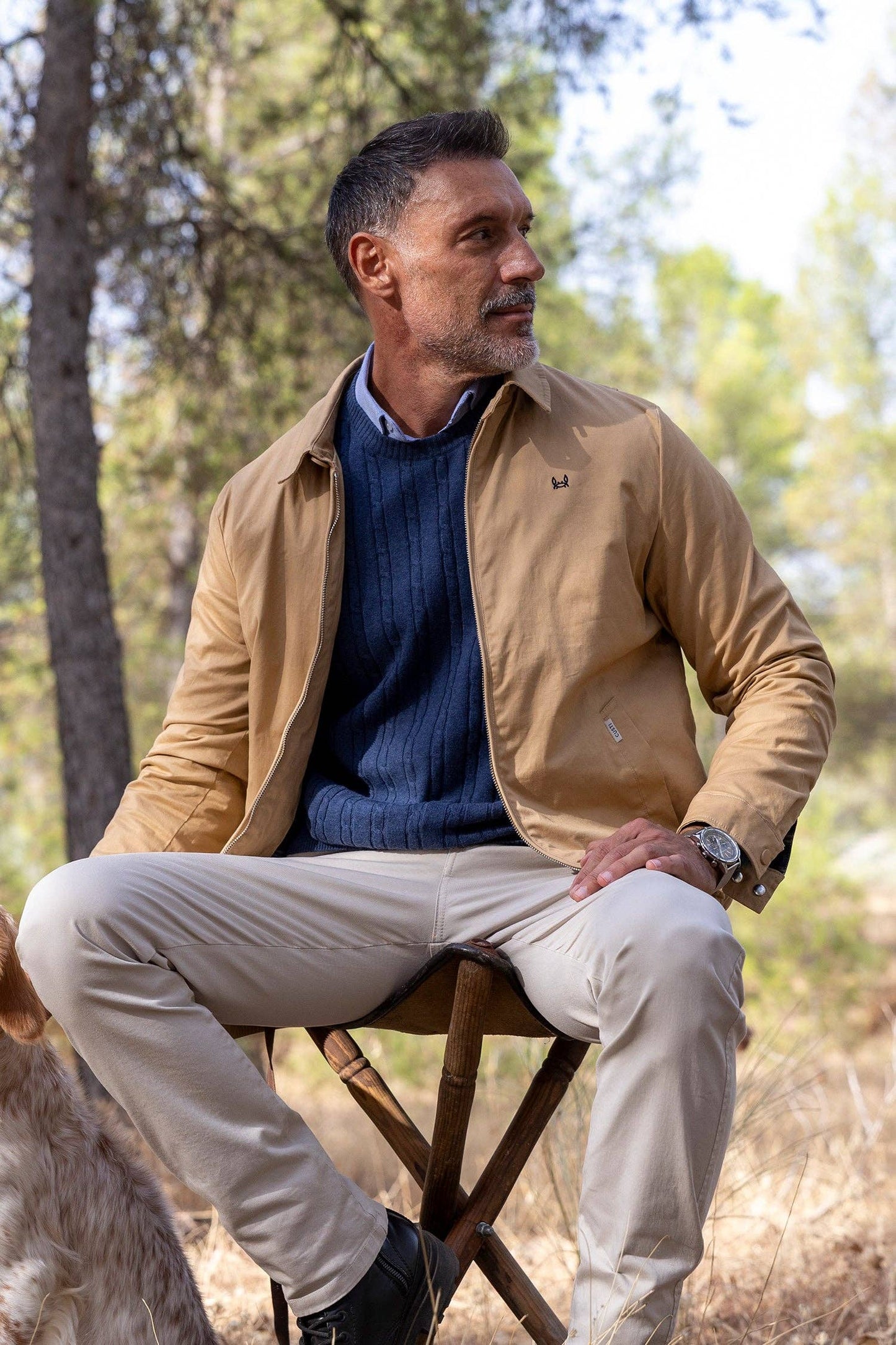 Lichte Beige Jas | Teide: S