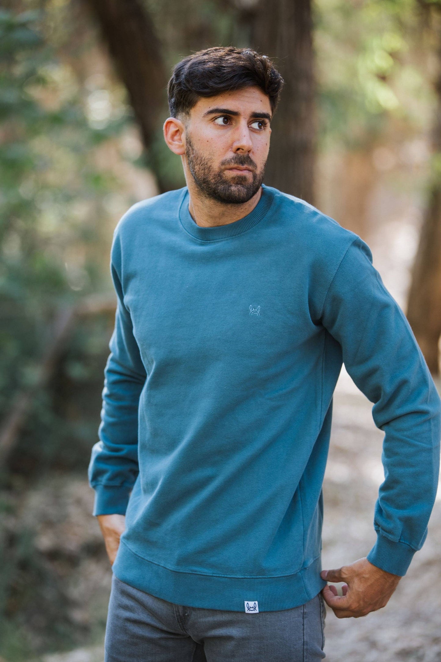 Sweatshirt van Basic Steel