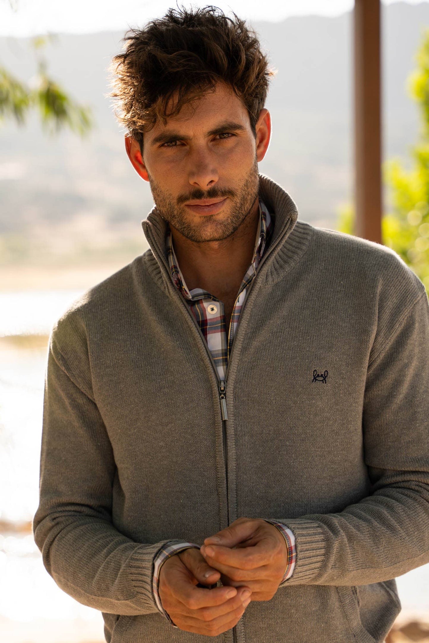 Rebeca Grijze ritssluiting