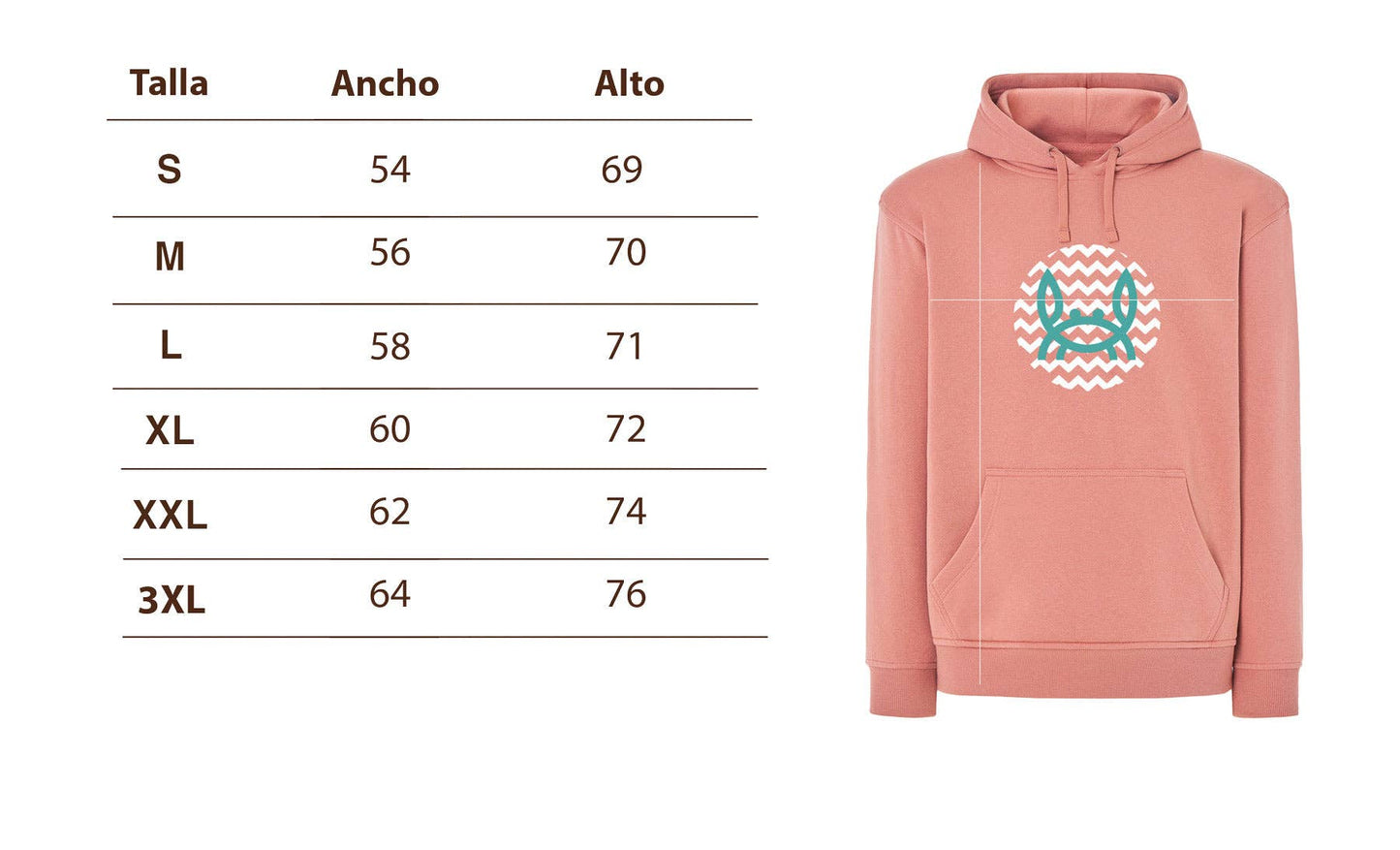 Rombo Celeste Sweatshirt