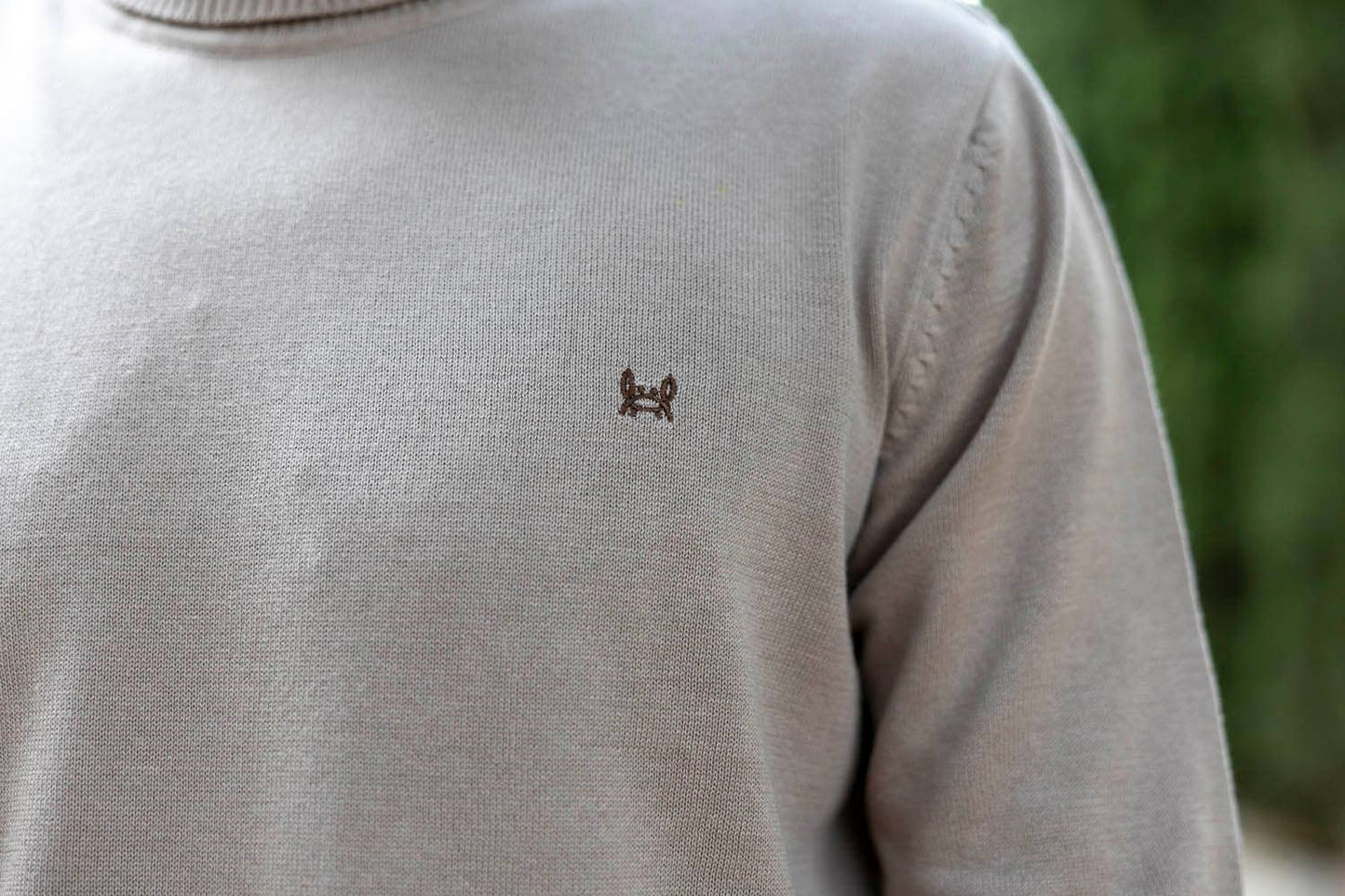 Beige coltrui