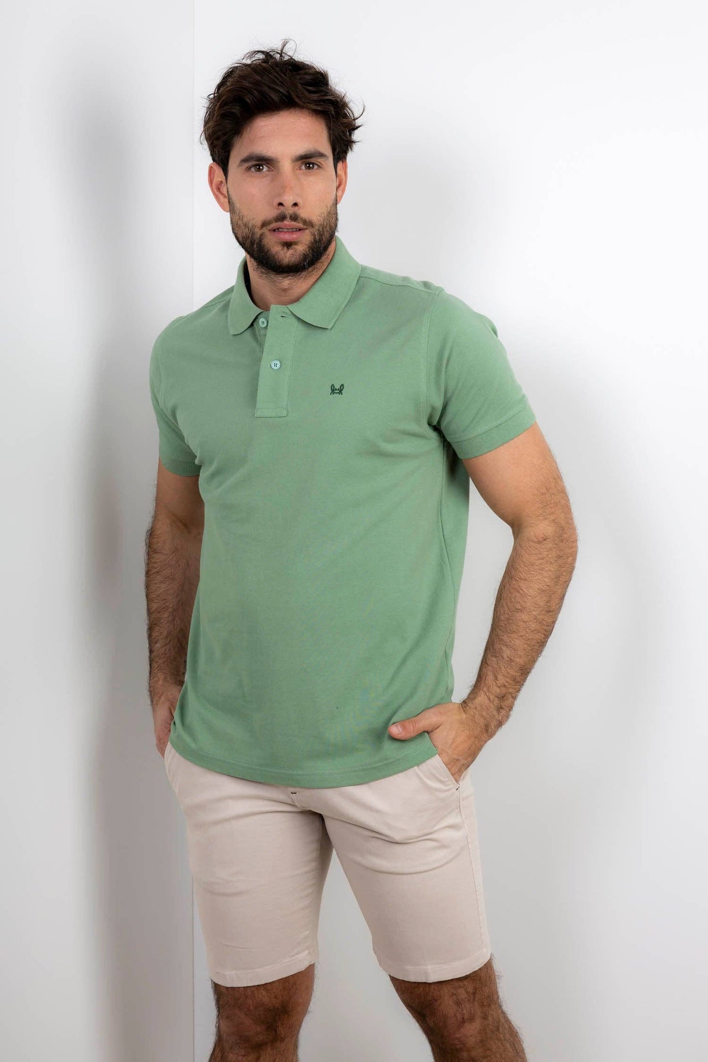 Groen Basis Poloshirt