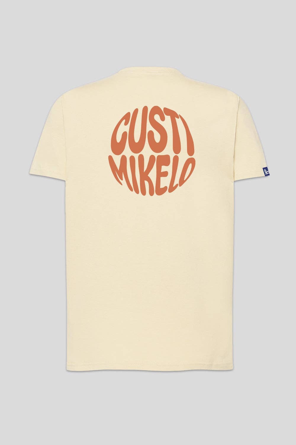 T-shirt Print Circle Beige: L