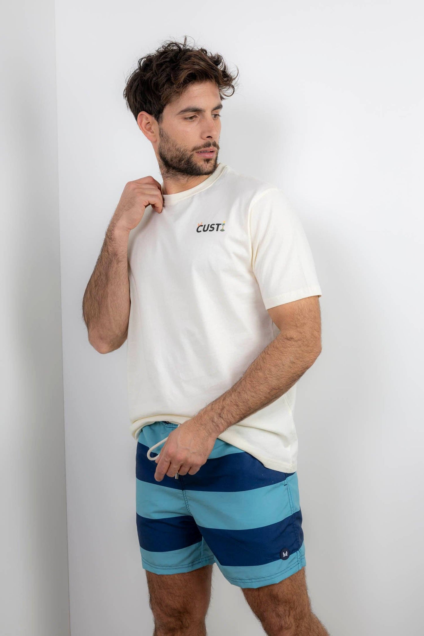 Find your calm T-shirt Crème | Goa