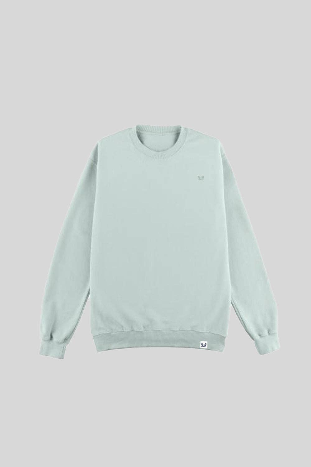 Appelgroene Basis Sweater: Appel / XL