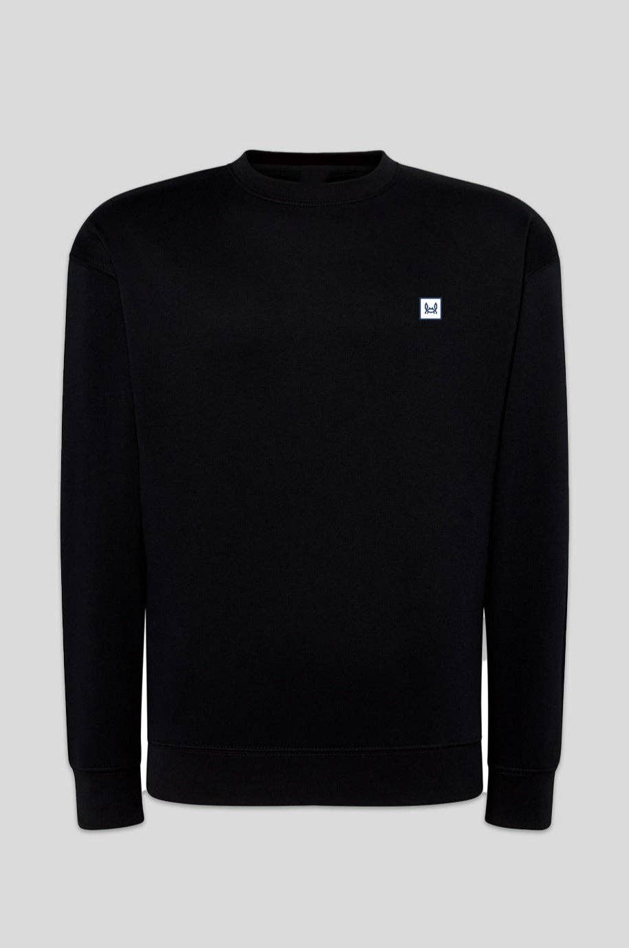 Navy sweatshirt zwart