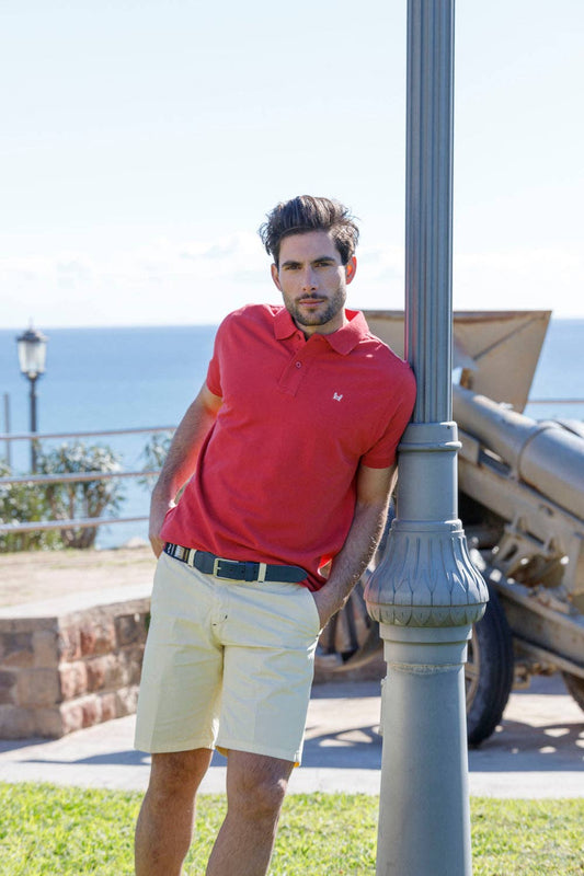 Kersenrode Basic Polo