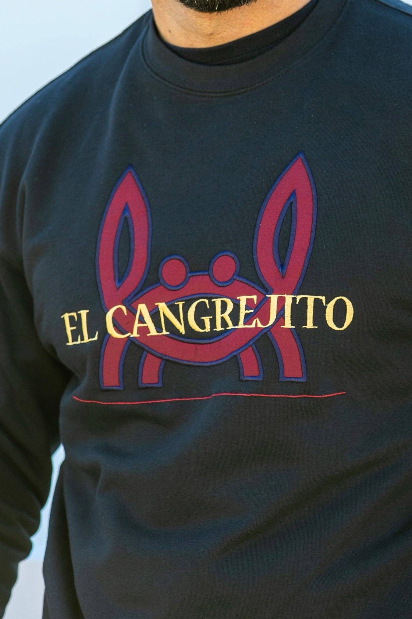 Sweatshirt Cangrejito Zwart